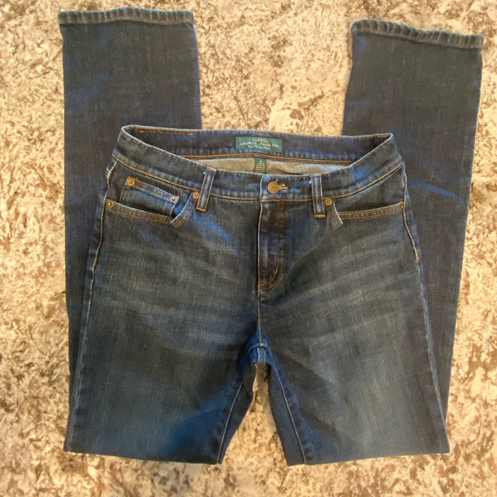 LRL Lauren Jeans Co Classic Straight Jeans Size 6